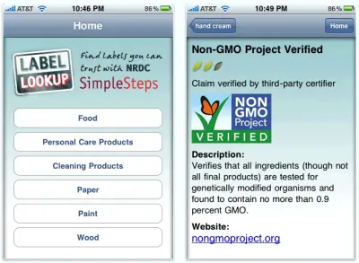 Decoding Green Products Theres An App For That. Label Lookup App Decoding Green Products Theres An App For That.